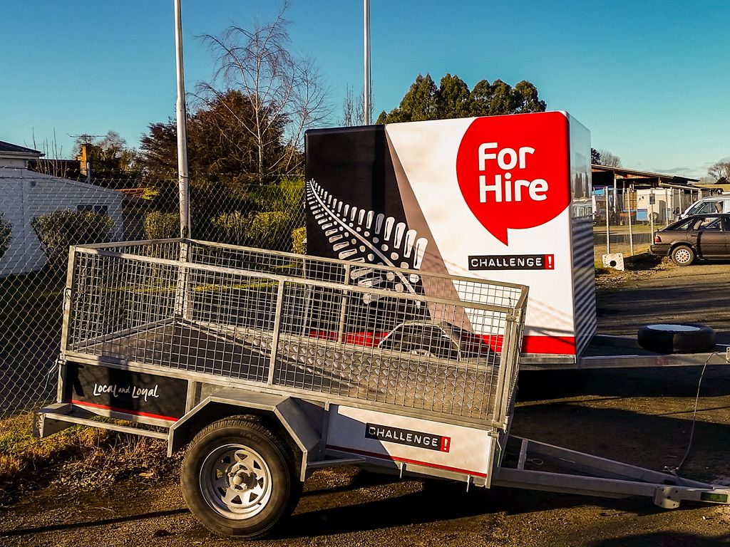 New Caged & Furniture Hire Trailers